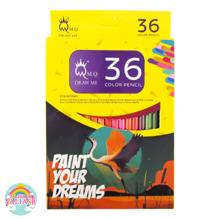 مداد رنگی 36 رنگ ام کیو MQ